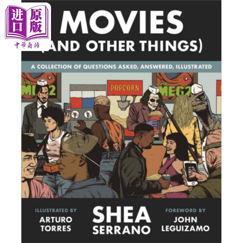 进口原版 *电影 及其它 Movies and Other Things 英文原版 Shea Serrano 人文社科 文化批评与研究 Grand Central