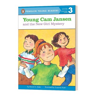Jansen Young the Adler Girl 书 进口英语原版 英文版 and New 小詹森与新女孩之谜 进口原版 Cam David 英文原版 Mystery