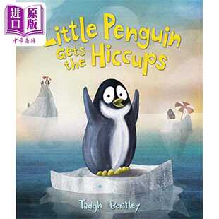 动物故事图画书 Harper 进口童书 Hiccups 进口原版 the 精装 英文原版 小企鹅打嗝了 Penguin Little 8岁 Coll Gets 儿童绘本