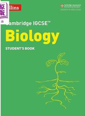进口原版 *Collins Cambridge IGCSE Biology Students Book 柯林斯剑桥IGCSE生物学学生书 英文原版 剑桥大学生物   Harper Colli