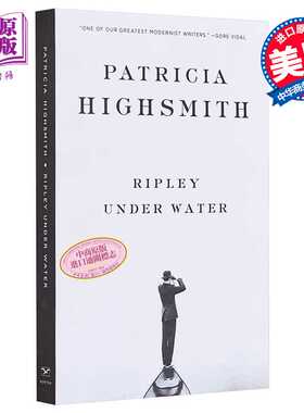 进口原版 *水下的雷普利 天才雷普利系列 帕特里夏·海史密斯 英文原版 Ripley Under Water Patricia Highsmith   WW Norton