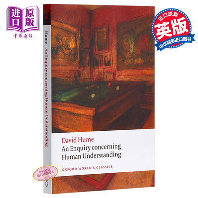 进口原版 *大卫休谟：人类理智研究 牛津世界经典系列 英文原版 An Enquiry concerning Human Understanding David   OUP