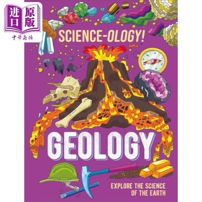 进口原版 *科学 学系列 地质学 英文原版 Science ology  Geology Anna Claybourne 儿童科普百科 地理   Hachette
