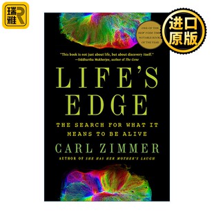 进口原版 Life's Edge 生命的边界 探寻生命的意义和极限 Carl Zimmer Dutton