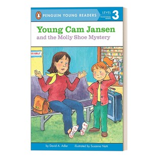 Jansen 进口原版 英文版 企鹅青少分级阅读3级 the Young 小小女侦探简森与莫莉鞋 Shoe and Molly Mystery 之谜 进口英语书 Cam