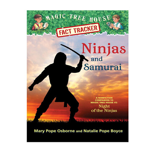进口原版 *树屋小百科30 Magic Tree House Fact Tracker 30 Ninjas And Samurai英文原版进口图书小初文学英语   Random House