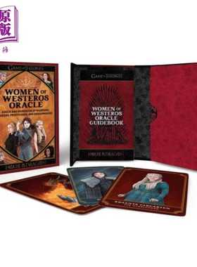 进口原版 *权力的游戏与龙之家族 维斯特洛的女人们 套牌与指南书 Women of Westeros Oraclen 英文原版 Ivy ONeil   Running Pres