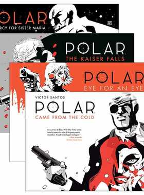 进口原版 Polar 极线杀手系列4册 Dark Horse漫画 精装 英文版 进口英语原版书籍 英文原版小说   Dark