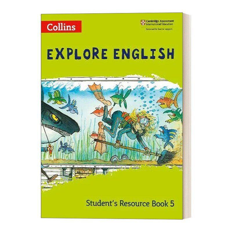 进口原版 Explore English Student's Resource Book Stage 5 Collins Explore English 柯林斯探索英语练习册5 进口英语原版书
