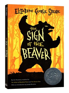 进口原版 海狸的记号 The Sign of the Beaver 英文原版小说 Elizabeth Ge Speare 纽伯瑞银奖 英文版进口儿童文学书籍