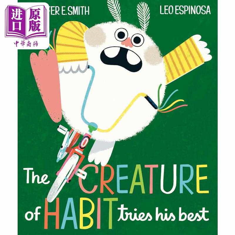进口原版 *不言败的大个子 Leo Espinosa The Creature Of Habit Tries His Best 英文原版 儿童绘本 图画故事书 精   Random Hous