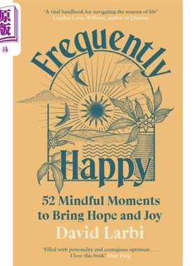 进口原版 *经常快乐 52 个带来希望和欢乐的时刻 Frequently Happy 英文原版 David Larbi 自我提升   Penguin UK