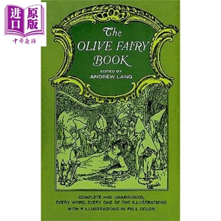 进口原版 *朗格橄榄色童话 英文原版 The Olive Fairy Book 安德鲁·朗格 童话 外国文学 Andrew Lang   Dover Publications