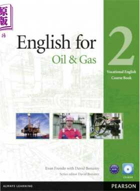 进口原版 *Vocational English for Oil & Gas Industry L2 石油和天然气工业2 职业英语教材带CD光盘 英文原版进口   Pearson