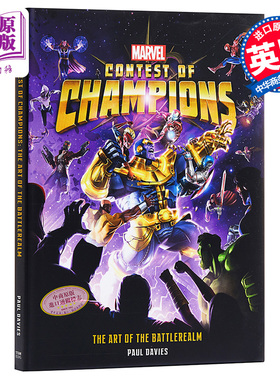 进口原版 *漫威争霸赛：战场艺术设定集 英文原版 Marvel Contest of Champions: The Art of the Battlerealm 影视   Titan Books