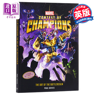 进口原版 *漫威争霸赛：战场艺术设定集 英文原版 Marvel Contest of Champions: The Art of the Battlerealm 影视   Titan Books