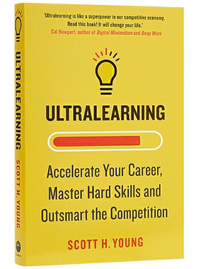 进口原版 超级学习者 麻省理工超级学霸的9大学习技巧 英文原版  Ultralearning Accelerate Your Career 超速学习 斯科特扬 进