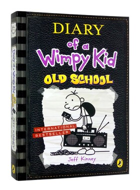 进口原版 小屁孩日记英文原版平装绘本 Diary of a Wimpy Kid 10: Old School 10   PuffinBooks