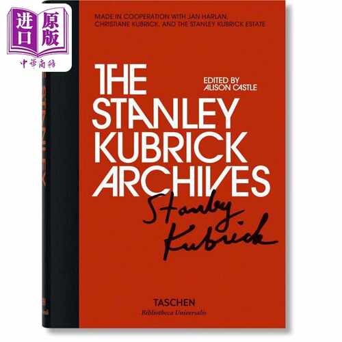进口原版 *The Stanley Kubrick Archives 进口艺术 斯坦利 库布里克档案档案馆 Taschen   Taschen