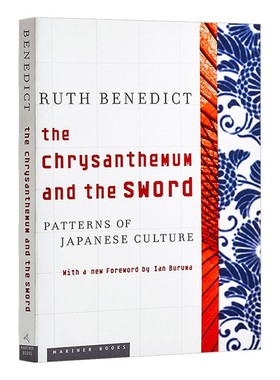 进口原版 菊与刀 日本文化模式论 英文原版 The Chrysanthemum and the Sword Ruth Benedict 鲁思本尼迪克特 日本文化研究 英
