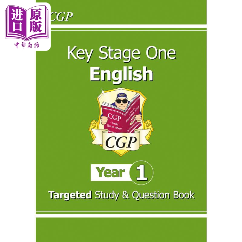 进口原版 *英国CGP KS1 English Targeted Study  CGP/Books Coordination Group Pub
