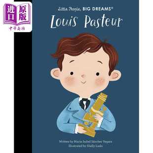 Louis 小人物大理想 Big 进口原版 Pasteur Frances 巴斯德Little 儿童绘本人物传记故事图 路易斯 Lin People 英文原版 Dreams