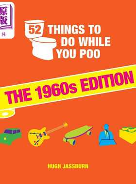 进口原版 *便便时要做的52件事 60年代 52 Things to Do While You Poo 1960s 英文原版小初文学 有趣的视觉谜题 精   Summersdale