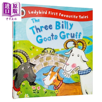 进口原版 *比利羊 原版英文故事书 The Three Billy Goats Gruff Ladybird First Favourite Tales 小飘虫童话读本    Ladybird Bo