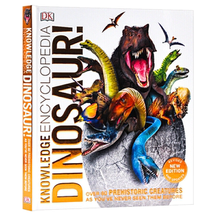进口原版 DK恐龙知识百科全书 英文原版 Knowledge Encyclopedia DinoSaur 恐龙图解百科 精装大开本 英文版进口原版英语书籍