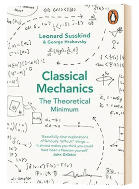 进口原版 经典力学 英文原版 Classical Mechanics The Theoretical Minimum 开始学物理时需要了解的东西 理论小值系列 英文版