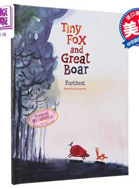 进口原版 *Tiny Fox and Great Boar Furthest 小狐狸与大野猪2 英文原版进口图书 图像小说 儿童小初文学 绘本故事   Oni Press