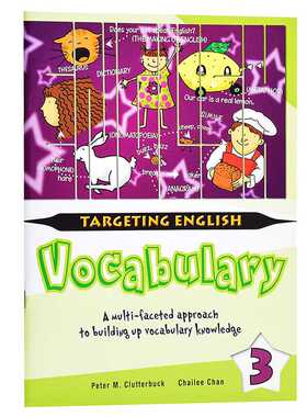 进口原版 *【新加坡英语教材】Targeting English Vocabulary Book 3 目标英语词汇书3   STAR PUBLISHING PTE LTD.
