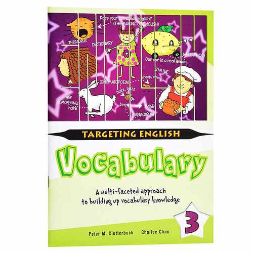 进口原版 *【新加坡英语教材】Targeting English Vocabulary Book 3 目标英语词汇书3   STAR PUBLISHING PTE LTD.