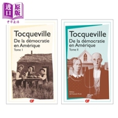 2本套装 Amerique Alexis democratie 进口原版 法文原版 Flammarion 托克维尔 民主 Tocqueville 论美国