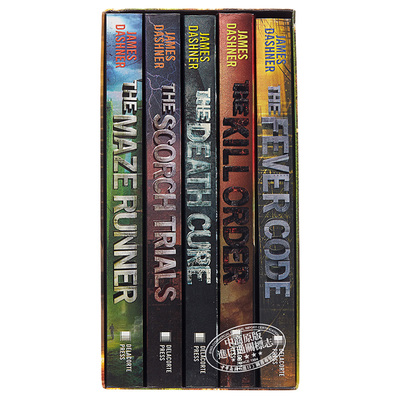 进口原版 *移动迷宫5本套装 英文原版 The Maze Runner Series Complete Collection Boxed Set (5-Book) 科幻小说    Random Hous