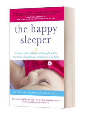 进口原版 The Happy Sleeper 快乐的睡眠者 帮助你的宝宝获得一个良好的睡眠-新生儿到上学年龄 英文版 进口英语原版书籍 英文