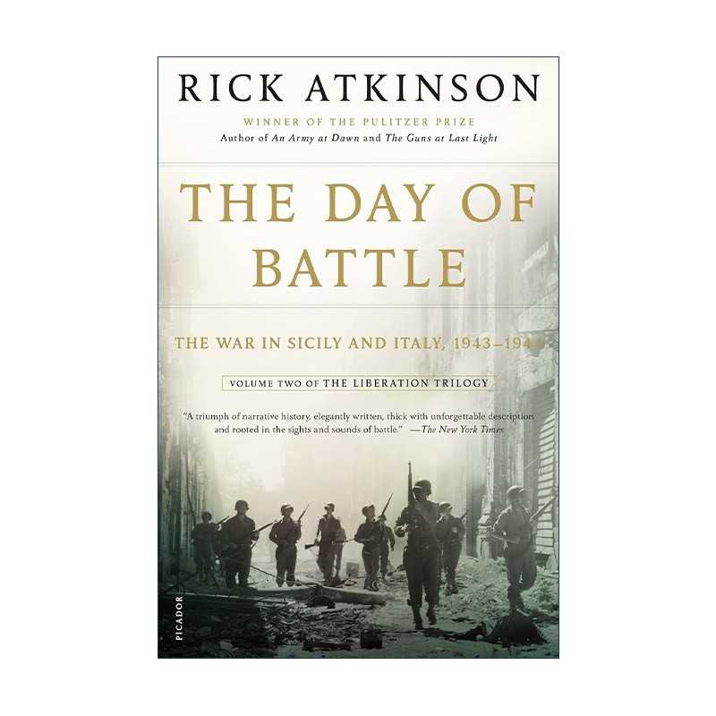 进口原版 英文原版 The Day of Battle 战斗的日子 从攻占西西里岛到解放意大利1943～1944 英文版 进口英语原版书籍