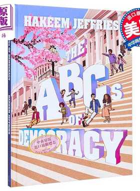 进口原版 *美国国会议员哈基姆 杰弗里 民主基础知识 精装插图版 The ABCs of Democracy 英文原版 Hakeem Jeffries   Grand Centr
