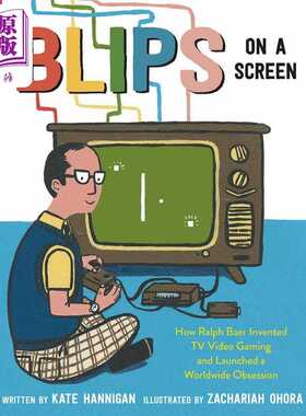 进口原版 *屏幕上的闪光点 Zachariah OHora Blips On A Screen 英文原版 儿童绘本人物传记故事 科普百科图书 精装   Random Hous