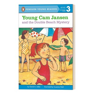 进口原版 进口英语 企鹅青少分级阅读3级 the Jansen 英文版 Beach Cam Mystery 小小女侦探简森与双海滩之谜 Double Young and