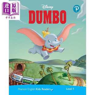 Dumbo 进口 小飞象 迪士尼儿童读物 进口原版 Level Readers Pack Kids 级别1 Disney Pearson 含音频 英文原版
