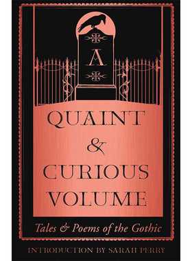 进口原版 *奇特的书：名家经典惊悚作品选集 英文原版 A Quaint and Curious Volume 小说合集   Harper Collins UK