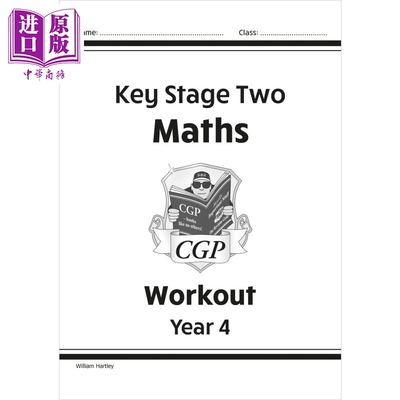 进口原版 *英国CGP KS2 Maths Workout - Year 4 (for the New Curriculum)   Coordination Group Pub