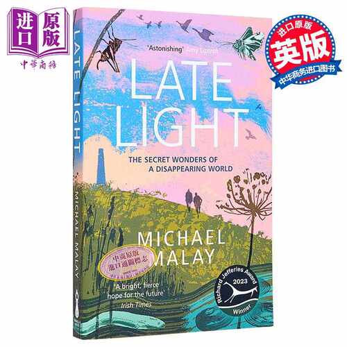 进口原版 *晚光 理查德杰弗里斯奖入围名单 Late Light 英文原版 Michael Malay 自然科学 科学百科 科普百科   Bonnier Publishin