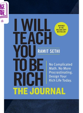 进口原版 *我来教你如何变得富有 英文原版 I Will Teach You to Be Rich Ramit Sethi   WorkmanPublishing