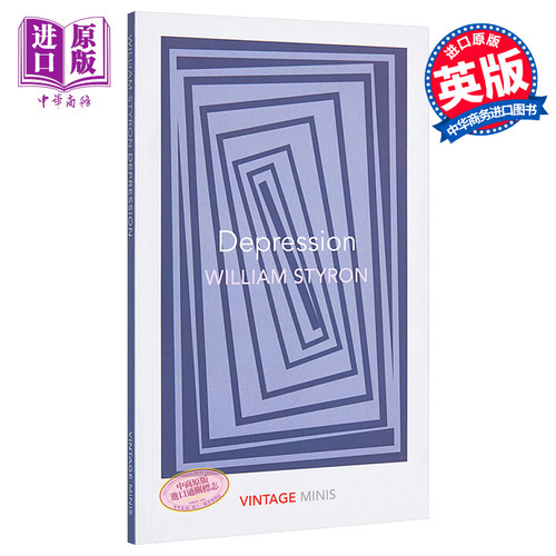 进口原版 *压抑 Vintage迷你系列 英文原版 Depression William Styron 英语小说文学读物 Vintage Minis   Vintage Publishing