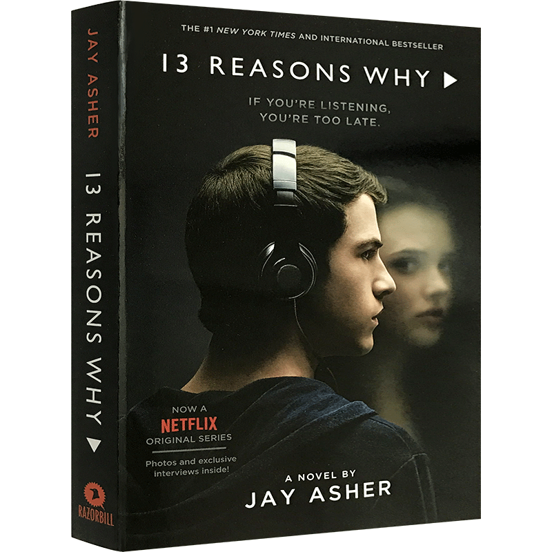 进口原版 十三个理由 十三个原因 英文原版 13 Thirteen Reasons Why 汉娜的遗言 Netflix同名热播美剧原著小说 by Jay Asher艾