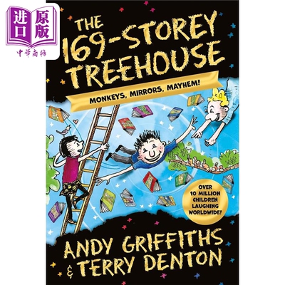 进口原版 *树屋故事13 169层树屋 The 169-Storey Treehouse 儿童章节书 树屋历险记 故事图画书 英文原版小初文学   Macmillan UK