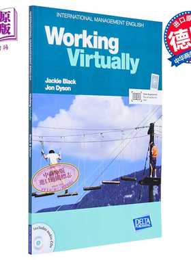 进口原版 *Working Virtually Coursebook International Management English国际管理英语系列 远程虚拟工作B2-C1   Delta Publis