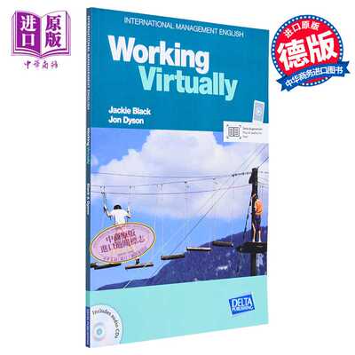 进口原版 *国际管理英语系列 远程虚拟工作B2-C1课本教材 Working Virtually Coursebook International Management   Delta Publi